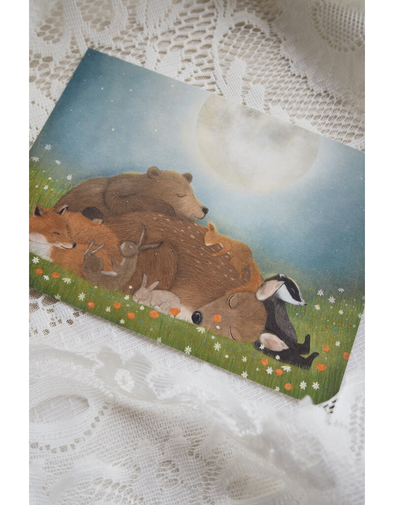 Getekenddoorzusje Dubbele Kaart Nachtweide