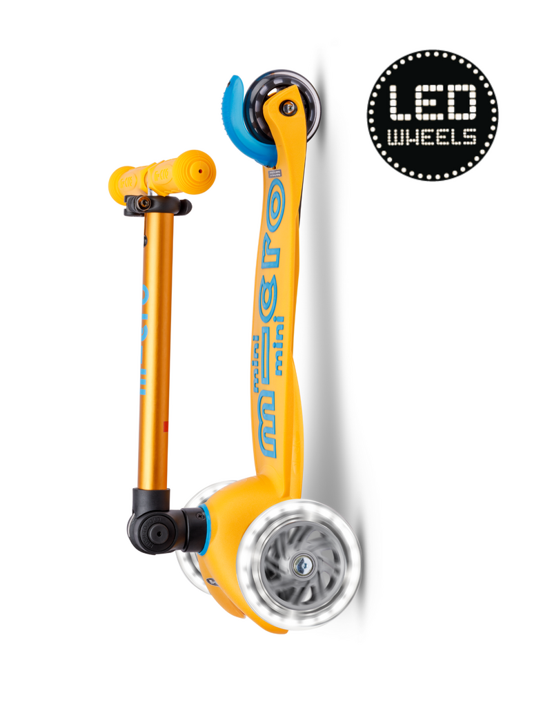 Micro Step Micro Mini inklapbaar Led Abrikoos