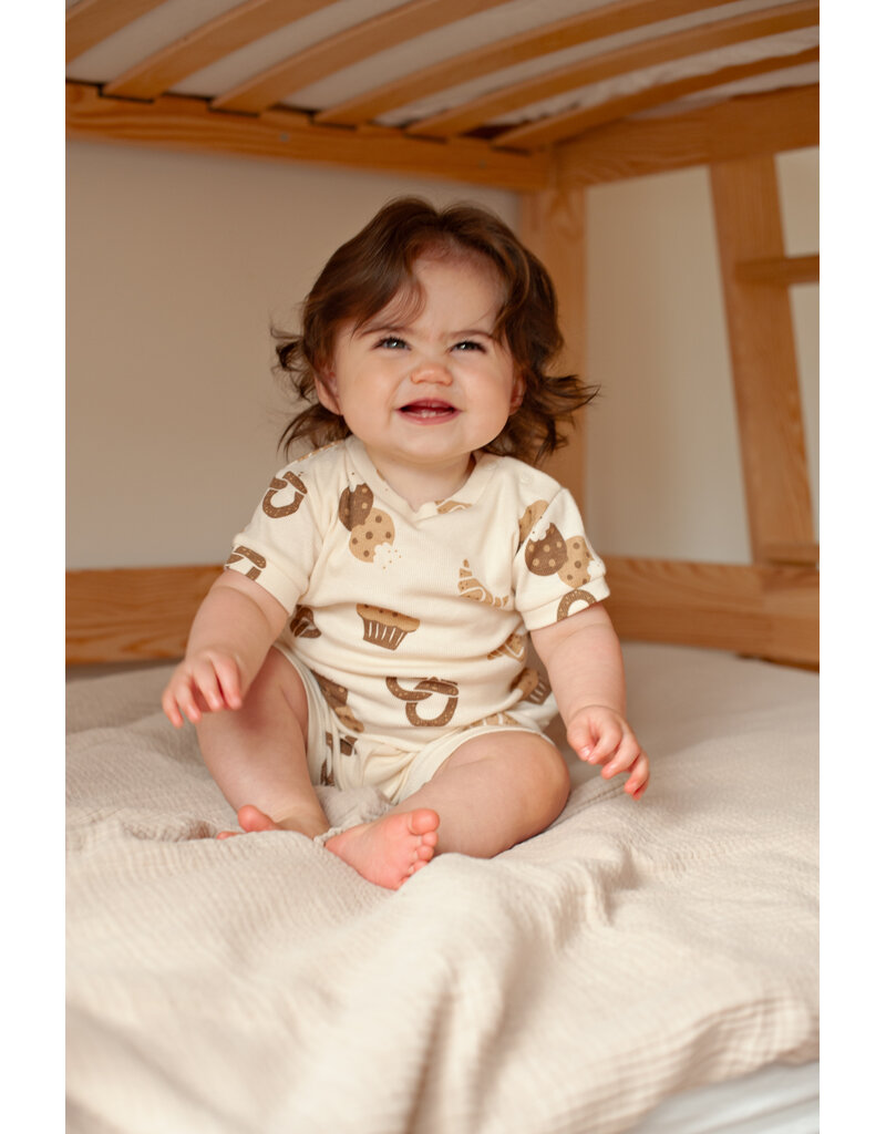 Feetje Shortama Cosy Crumbs - Premium Summerwear