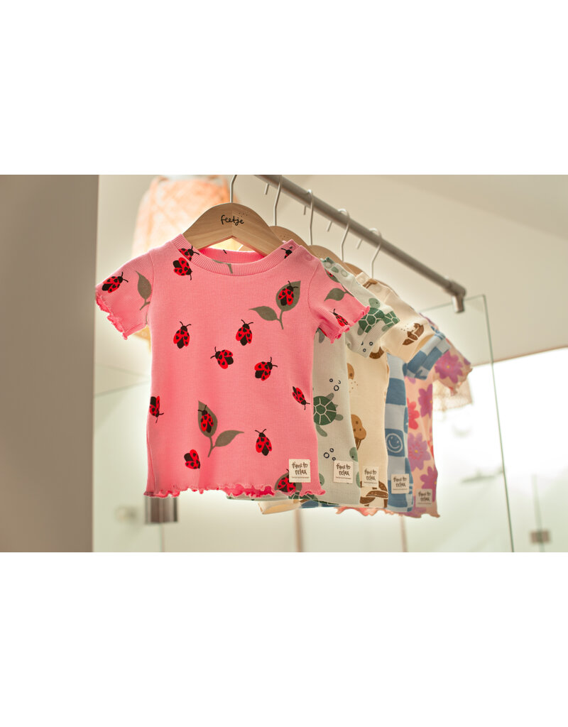 Feetje Shortama Lily Ladybug - Premium Summerwear
