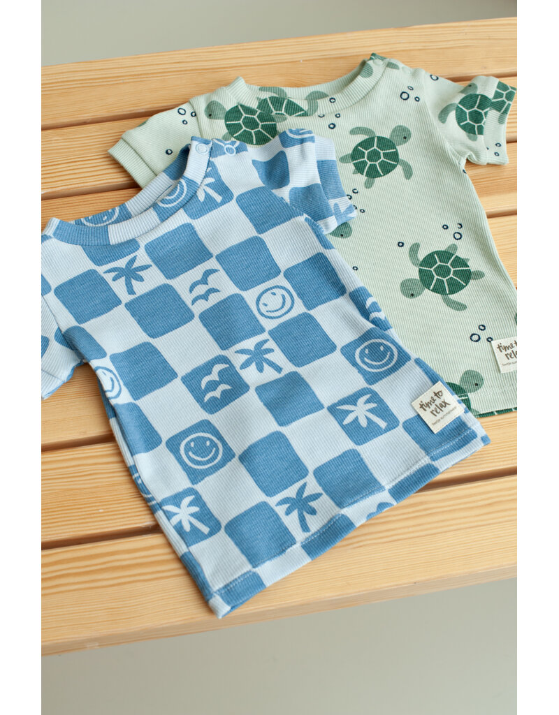 Feetje Shortama Chase Check - Premium Summerwear