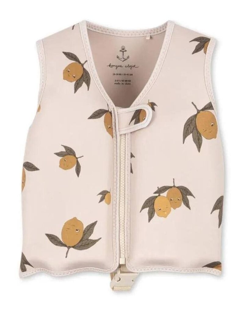 Konges Sløjd Ellis Swim Vest Lemon