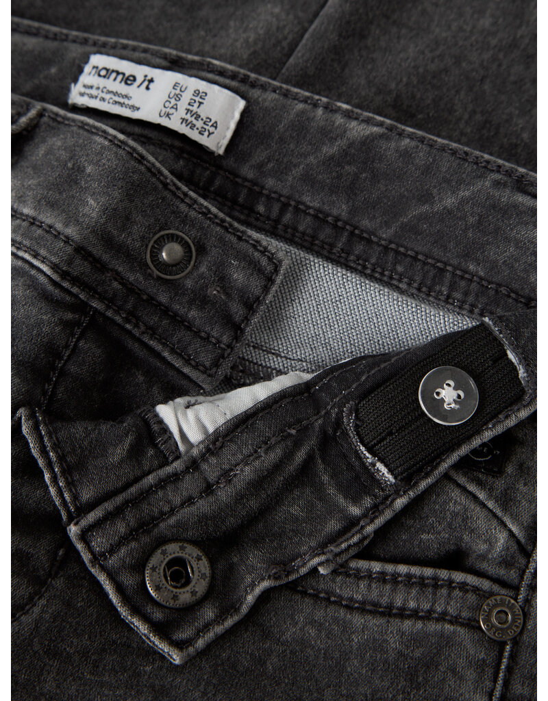 name it Theo Thayer Key Pants Dark Grey Denim