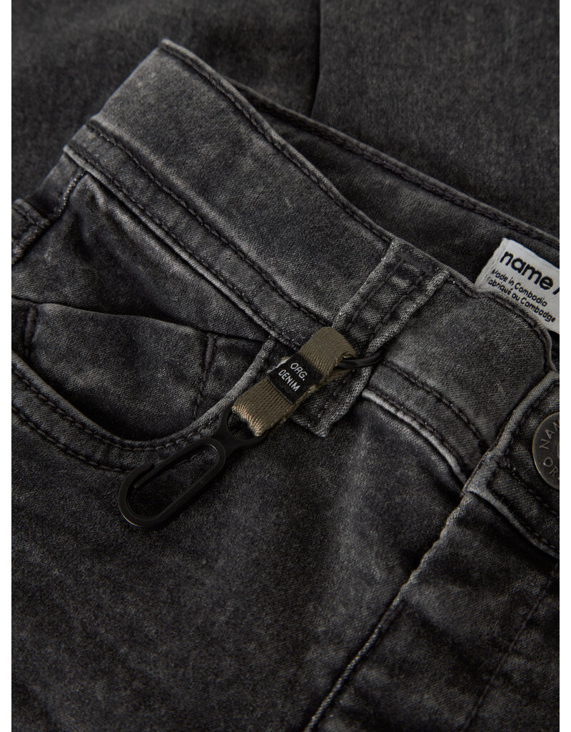 name it Theo Thayer Key Pants Dark Grey Denim