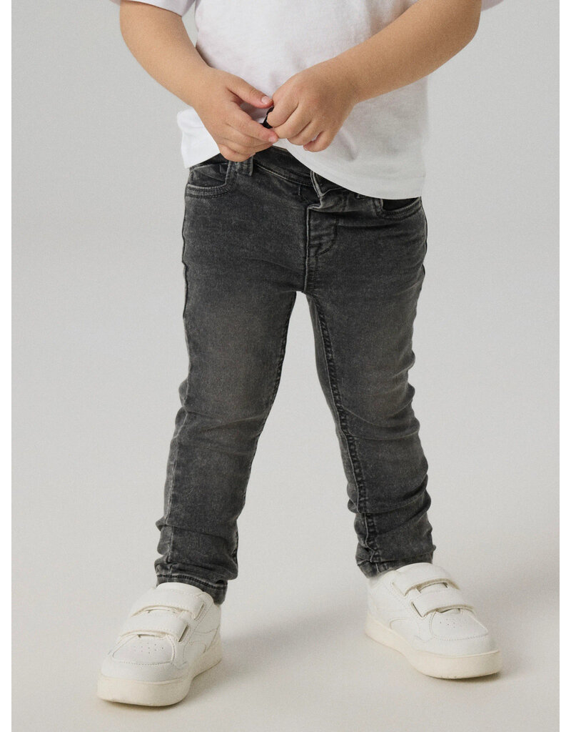 name it Theo Thayer Key Pants Dark Grey Denim