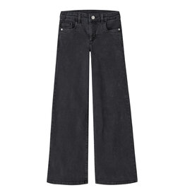 name it Polly Wide Jeans Black Denim