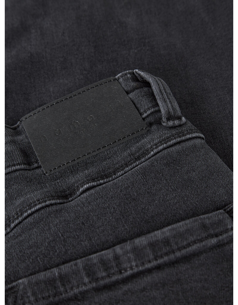 name it Polly Wide Jeans Black Denim