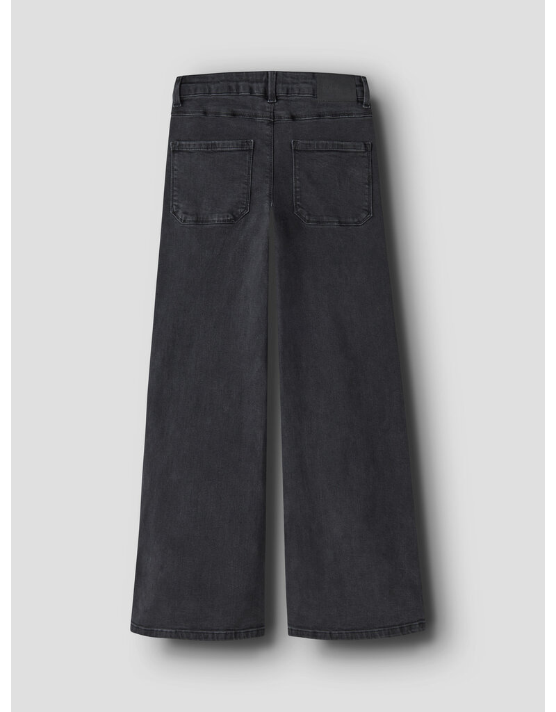 name it Polly Wide Jeans Black Denim