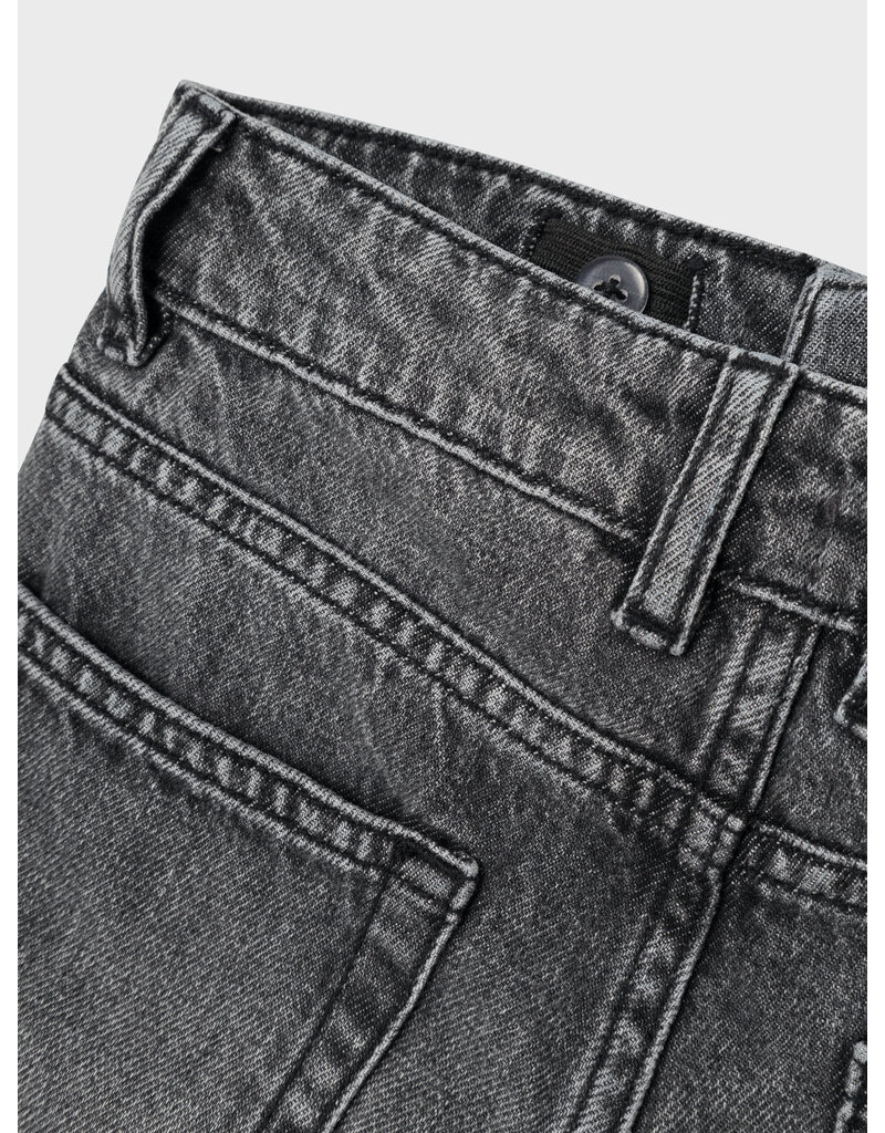 name it Ryan Straight Jeans Dark Grey Denim