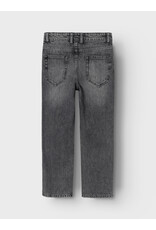 name it Ryan Straight Jeans Dark Grey Denim