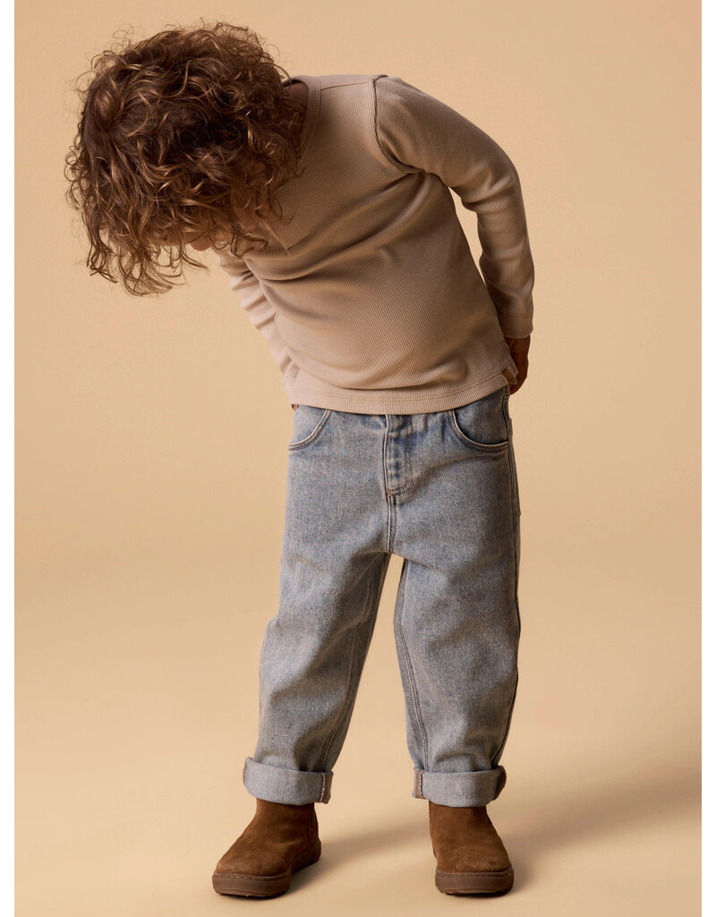 Lil' Atelier Darlee Loose Jeans Medium Blue Denim