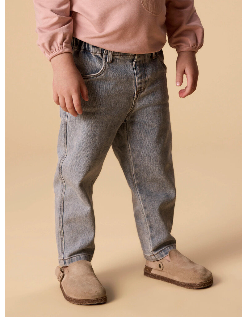 Lil' Atelier Darlee Loose Jeans Medium Blue Denim