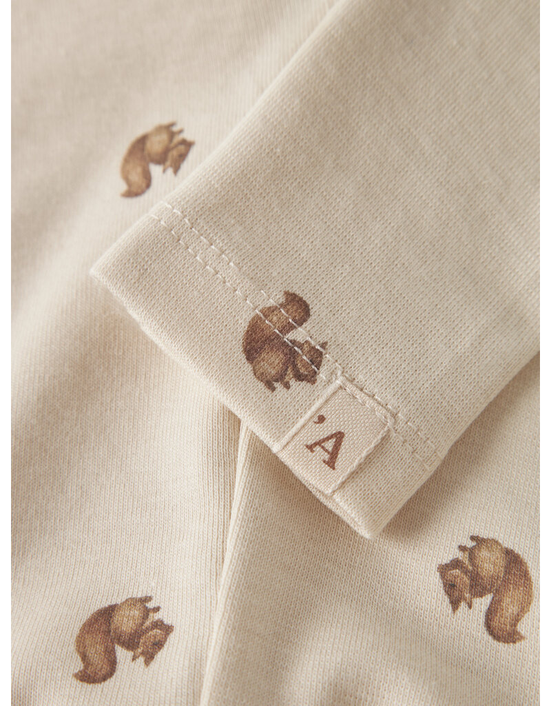 Lil' Atelier Layo Kim Slim Leggings Turtledove Squirrel