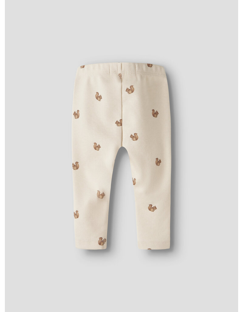 Lil' Atelier Layo Kim Slim Leggings Turtledove Squirrel