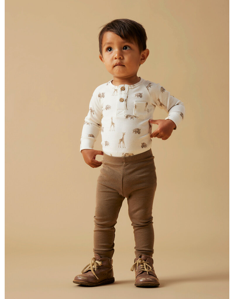 Lil' Atelier Gayo Slim Leggings Shitake