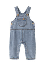 Lil' Atelier Karole Loose Denim Overall Medium Blue