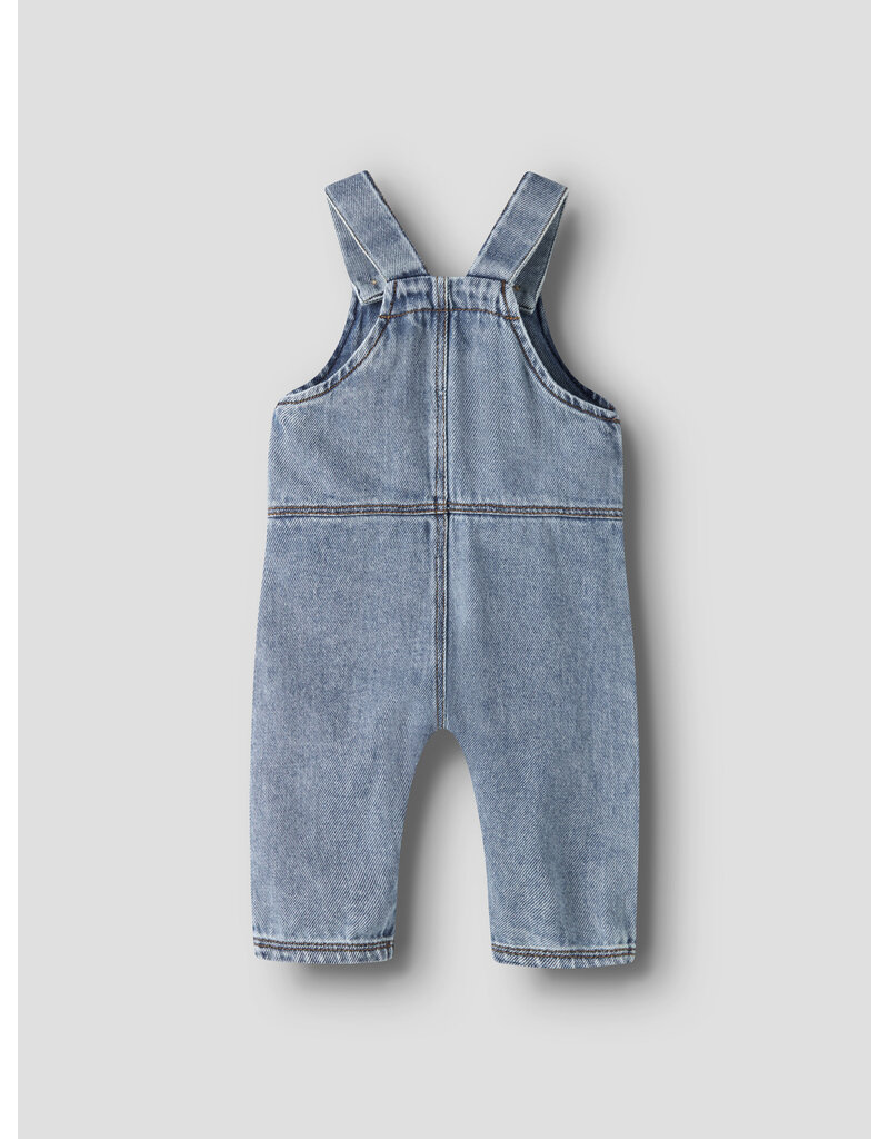 Lil' Atelier Karole Loose Denim Overall Medium Blue
