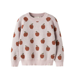Lil' Atelier Lulio Knit Top Hushed Violet