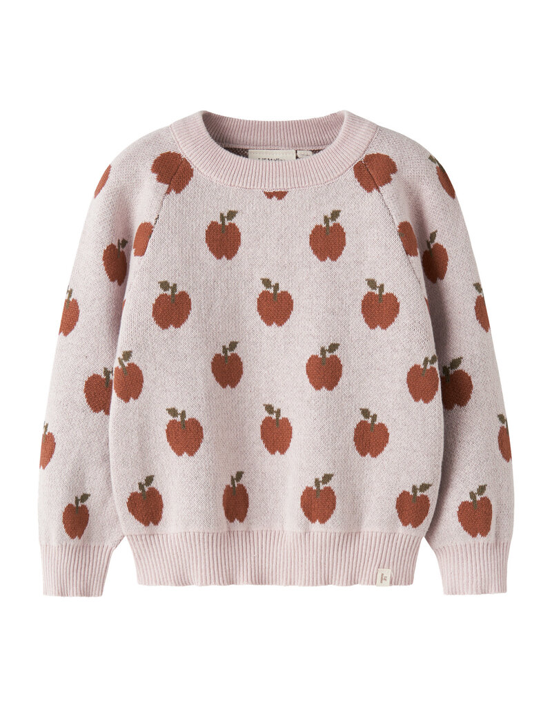 Lil' Atelier Lulio Knit Top Hushed Violet