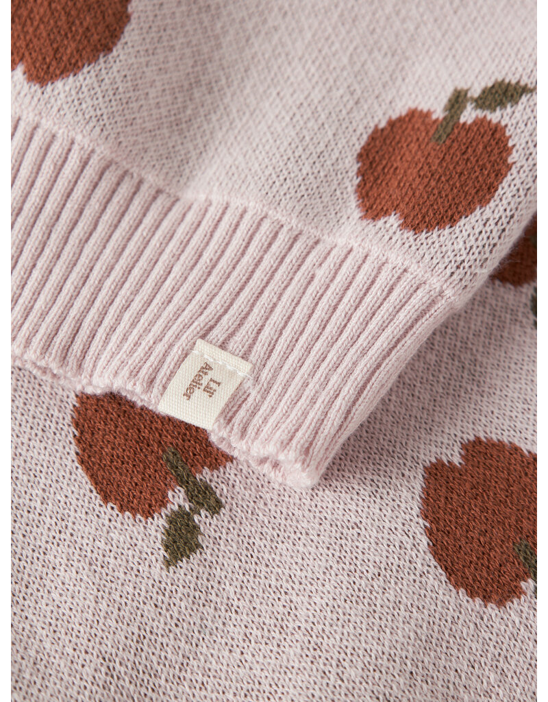 Lil' Atelier Lulio Knit Top Hushed Violet