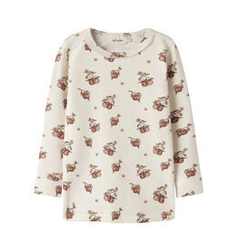 Lil' Atelier Gayo Sig Slim Top Turtledove Apples
