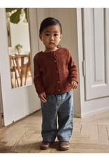 Lil' Atelier Kajsa Kas Knit Cardigan Maple Syrup