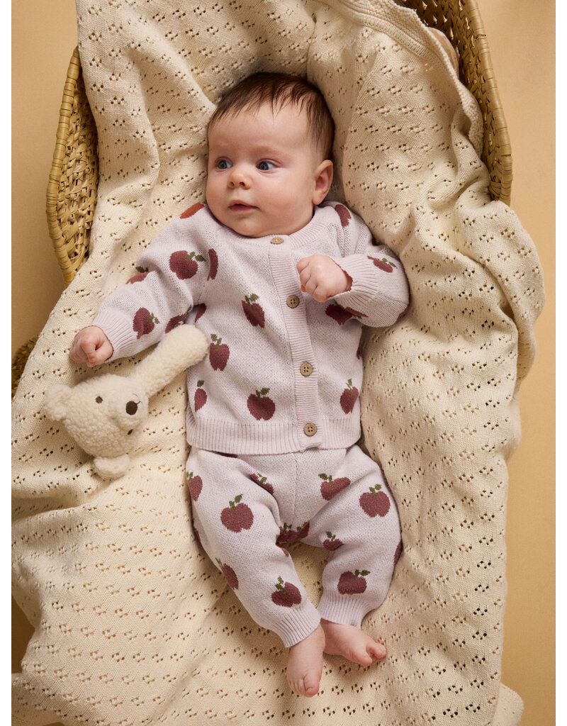 Lil' Atelier Lulio Knit Cardigan Hushed Violet