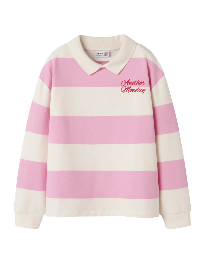 name it Litopol Polo Sweat Begonia Pink