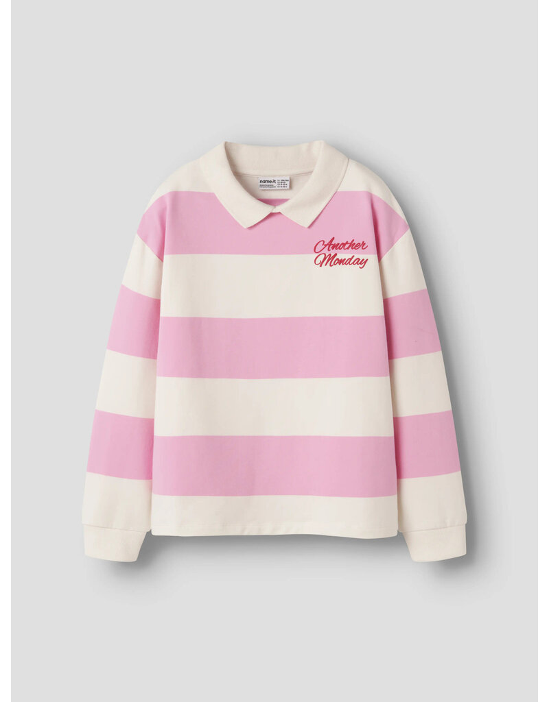 name it Litopol Polo Sweat Begonia Pink