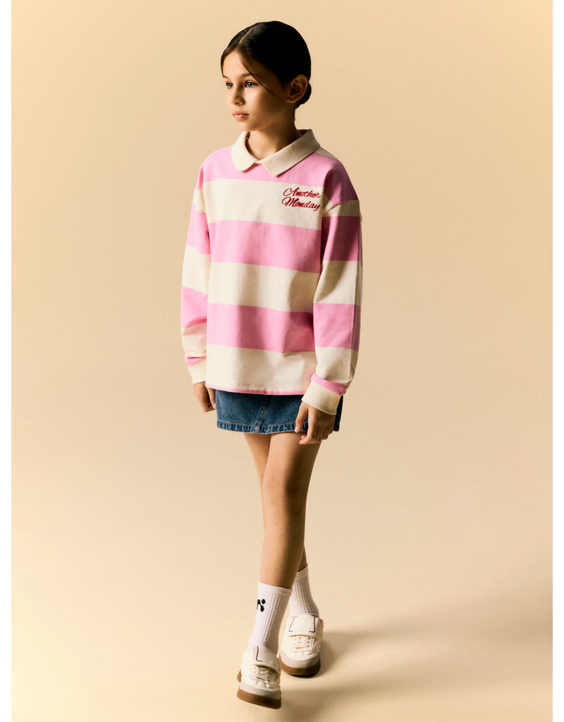 name it Litopol Polo Sweat Begonia Pink