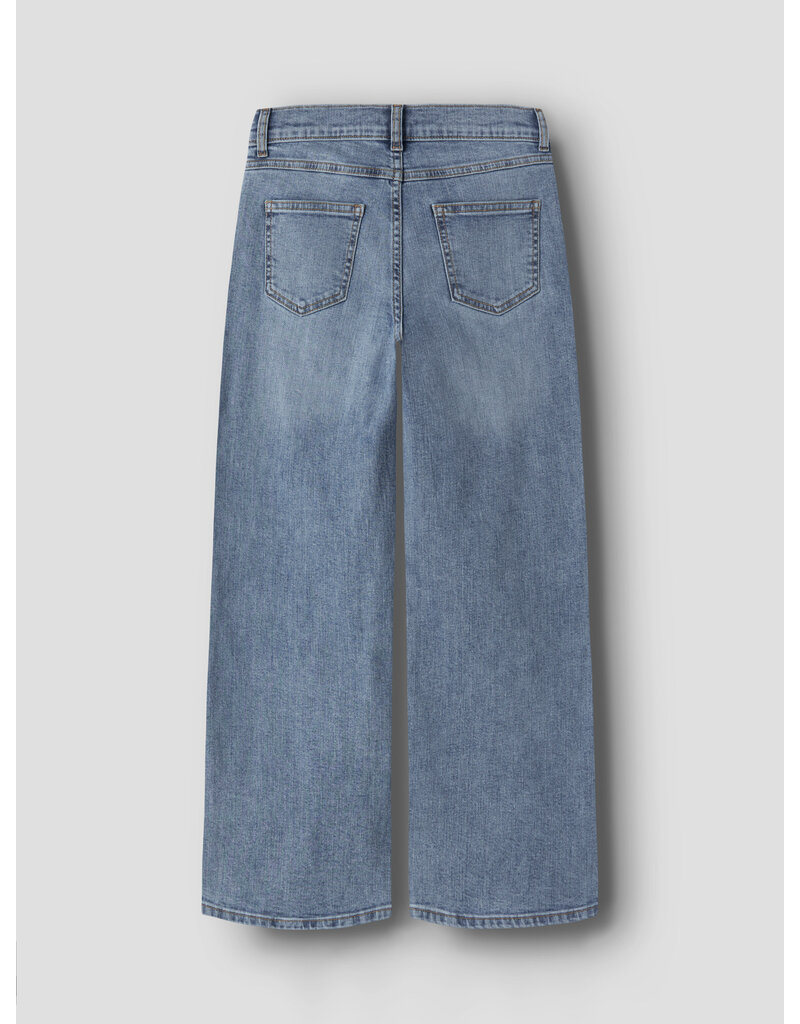 name it Rose Wide Jeans Medium Blue Denim