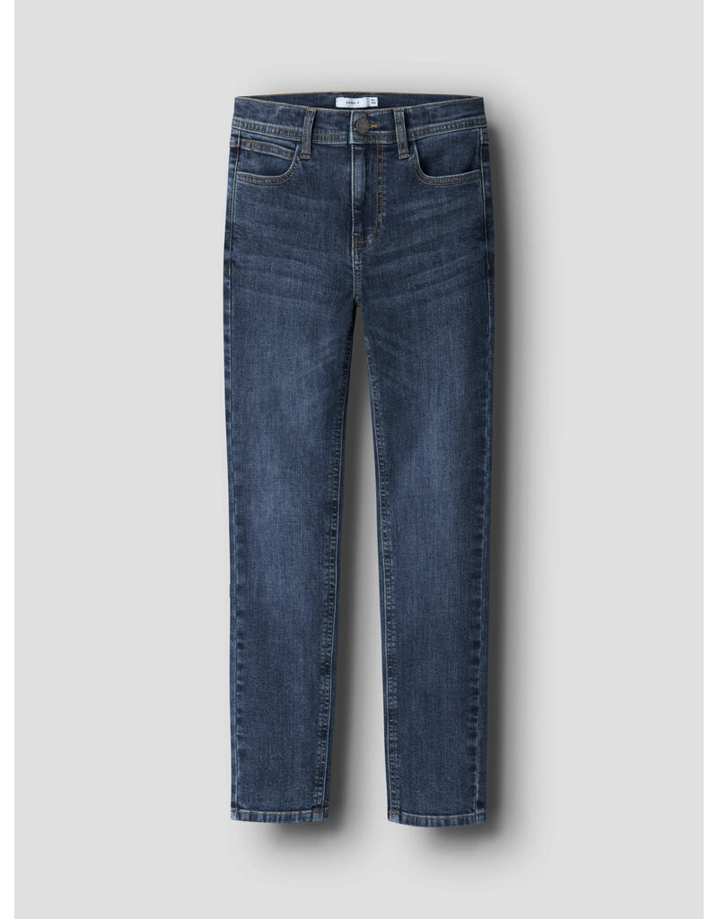 name it Silas Slim Jeans Dark Blue Denim