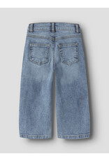 name it Rose Wide Jeans Mini Medium Blue Denim