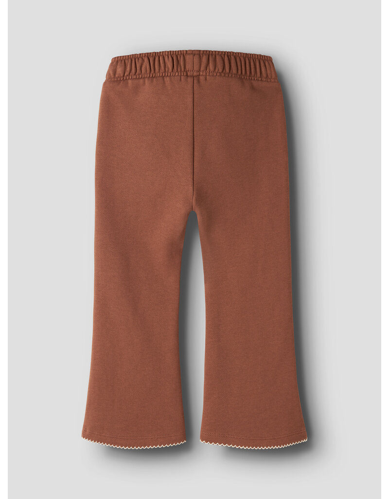 Lil' Atelier Kilano Rub Sweat Bootcut Pants Maple Syrup