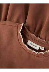 Lil' Atelier Kilano Ruj Loose Sweat Dress Maple Syrup