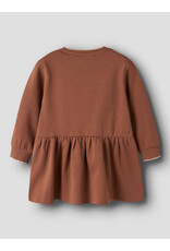 Lil' Atelier Kilano Ruj Loose Sweat Dress Maple Syrup
