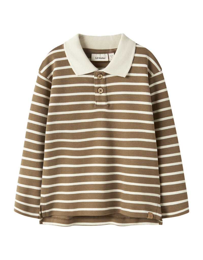 Lil' Atelier Limia Loose Polo Kangaroo Turtledove