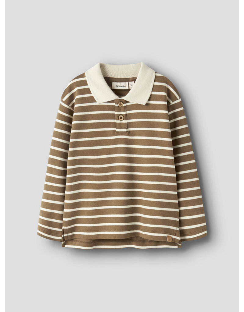 Lil' Atelier Limia Loose Polo Kangaroo Turtledove