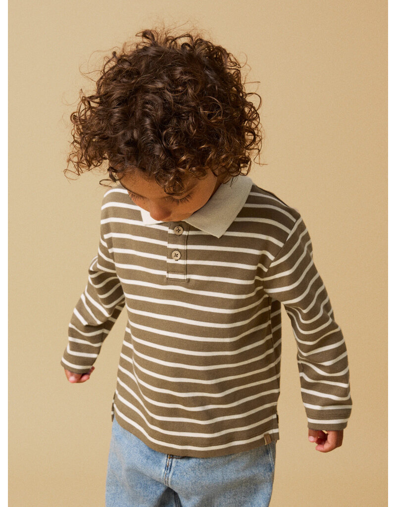 Lil' Atelier Limia Loose Polo Kangaroo Turtledove