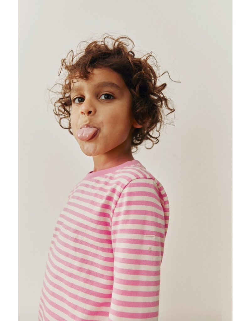 Gray Label Longsleeve Tee Bubblegum-Cream