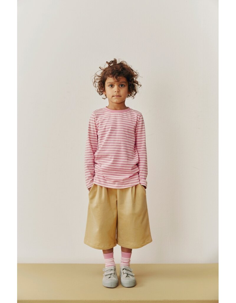 Gray Label Longsleeve Tee Bubblegum-Cream