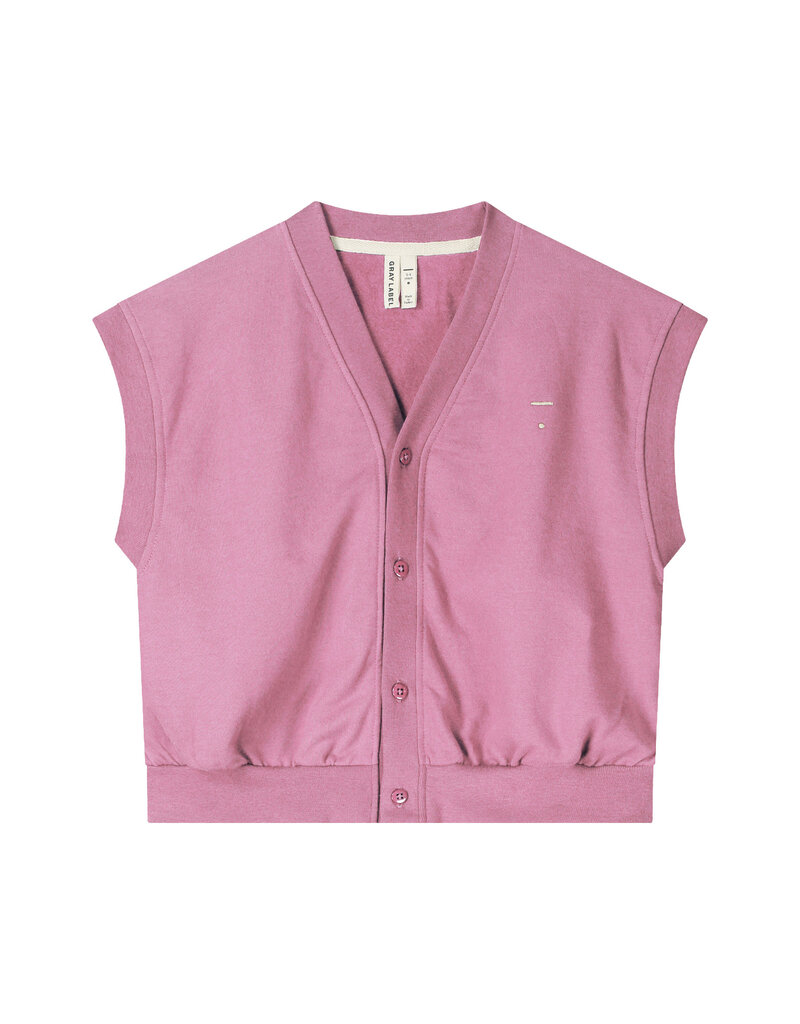 Gray Label Oversized Spencer Cardigan Bubblegum