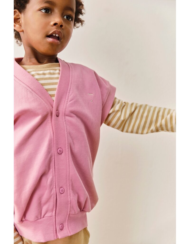 Gray Label Oversized Spencer Cardigan Bubblegum
