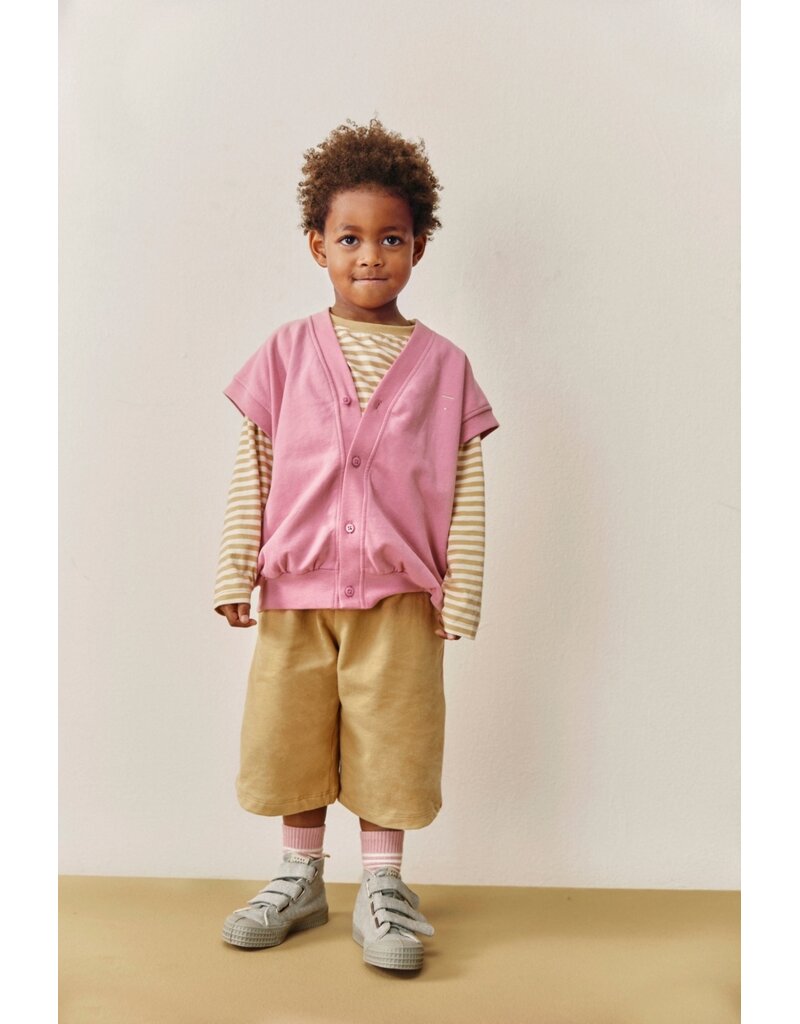 Gray Label Oversized Spencer Cardigan Bubblegum