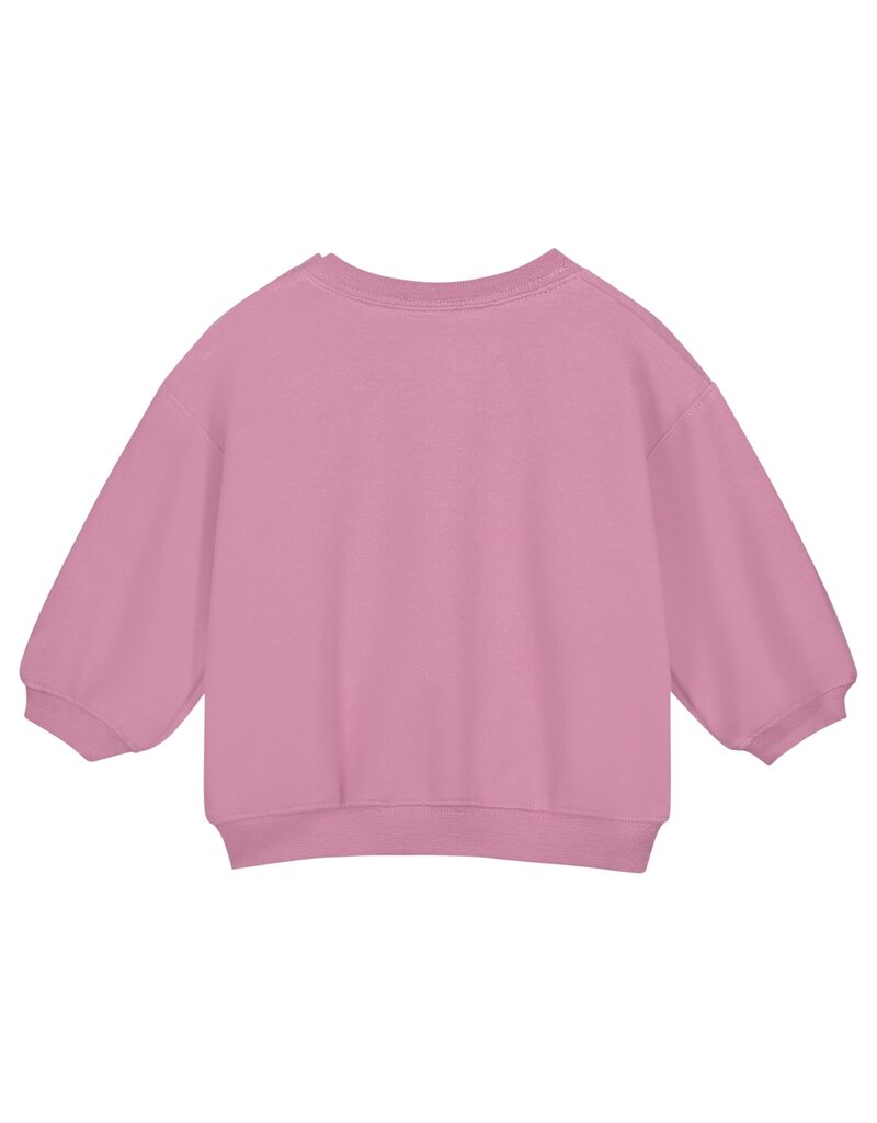 Gray Label Baby Dropped Shoulder Sweater Bubblegum