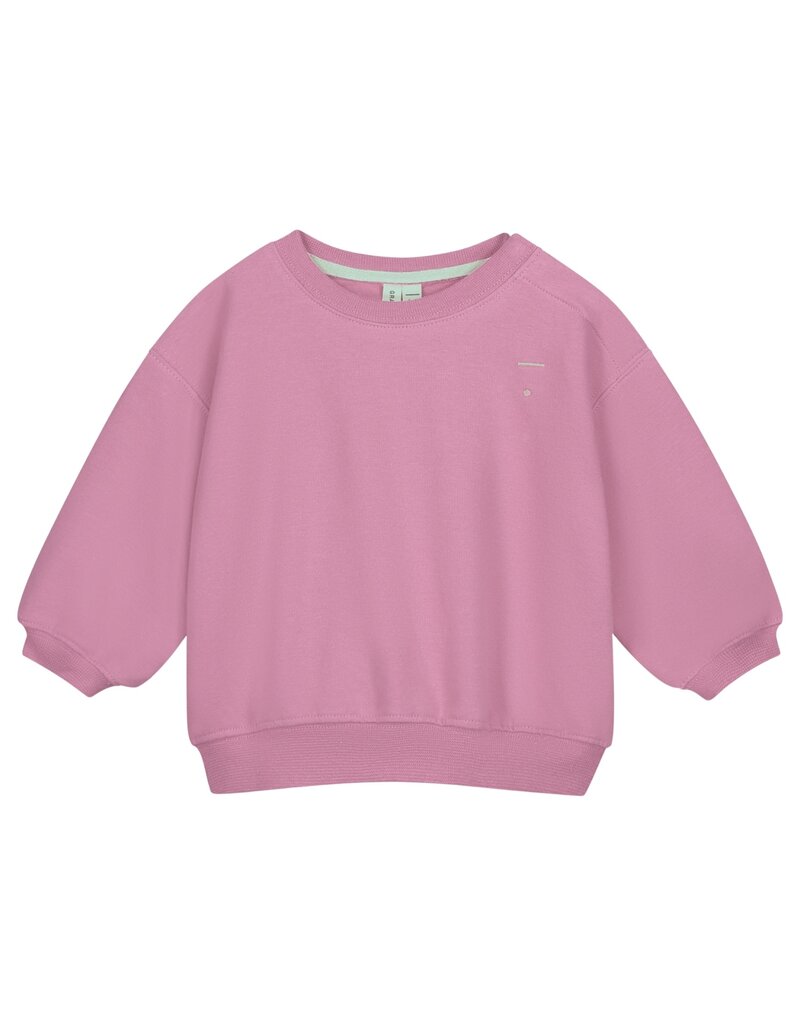 Gray Label Baby Dropped Shoulder Sweater Bubblegum