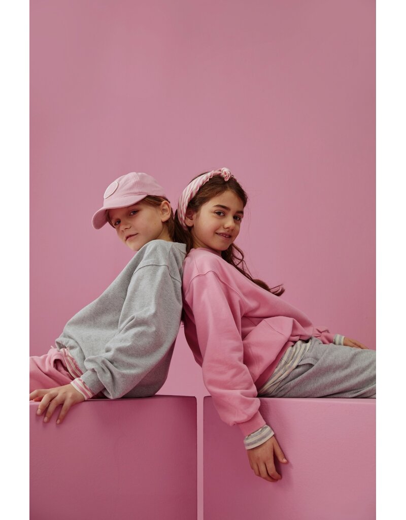 Gray Label Dropped Shoulder Sweater Bubblegum