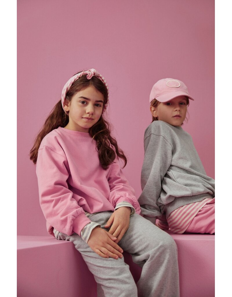 Gray Label Dropped Shoulder Sweater Bubblegum