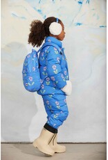 Mini Rodini Violas aop citypuffer blue