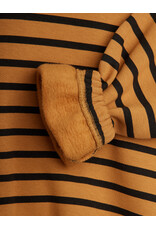 Mini Rodini Striped aop sweatshirt brown